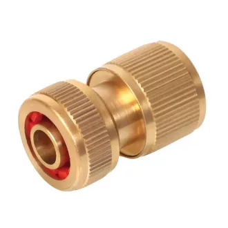   Lev ROSA gyorscsatlakozó stoppal 1/2", sárgaréz, 45190