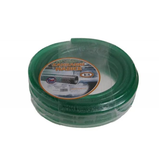 Lev kerti locsoló tömlő 1/2", 25m, PVC cső- PES fonalak, 10 bar, 45345