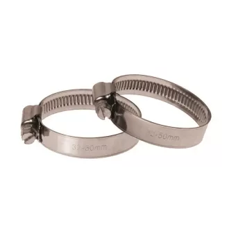 Lev tömlő bilincs 16-25mm, 9mm, inox, 45623