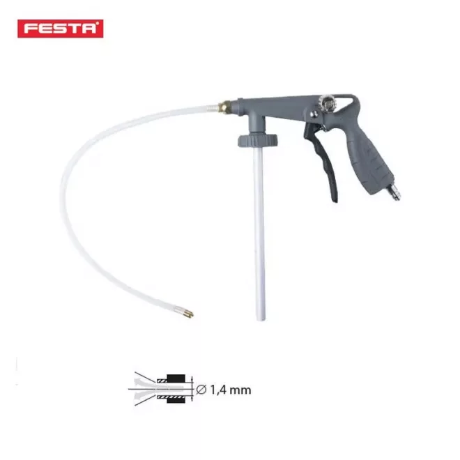 Lev Festa üregelő pisztoly, levegős, alsótartályos 1,4mm, 48036