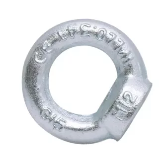 Lev szemes anya 12mm, ZN/horganyzott, DIN 582, 51323