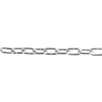   Lev lánc, rövid szemű 3x16mm/60m, ZN/horganyzott, DIN5685A, 51403