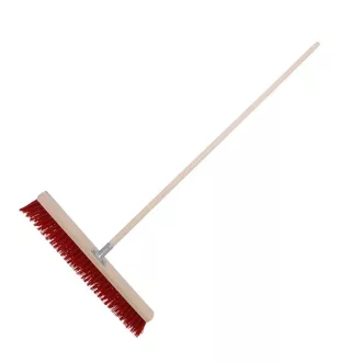 Lev betonseprű, betonkefe 60cm, nyelezett 150 cm, 52193