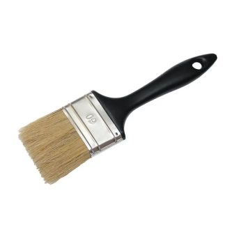   Lev festő ecset 20x12,5x38mm, natúr sertésszőr, fekete nyelű, 52202