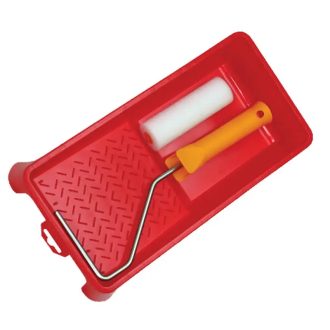   Lev Teddy festőhenger szett 5 részes PAD(13mm/10cm), PAC(12mm/10cm), PES(11cm) henger+markolat+tál, 52602