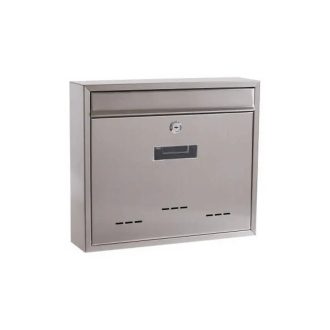   Lev postaláda 31x36x9cm, szürke, inox, rozsdamentes acél, 70110