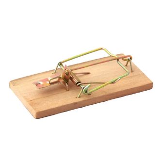 Lev egérfogó 90x45mm, fa, 2db, 70221