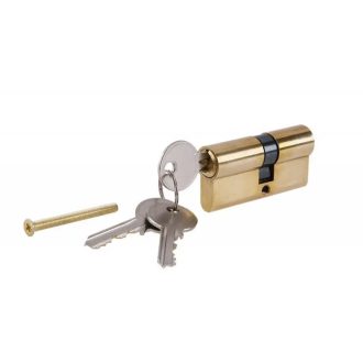   Lev zárbetét 65mm, 175g, nikkelezett, 3 kulccsal, 23001 ZAR