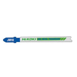   Hikoki fűrészpenge szúrófűrészhez JM10/T118A - 91,5/65,0x7,5x1,0mm, fémre, HSS, prog., 5db/cs, 750038