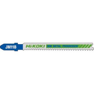   Hikoki fűrészpenge szúrófűrészhez JM11B 76/T118BF/ 750010 - 91,5/65,0x7,5x1,0mm, fémre, Bi Metál, prog., 5db/cs, 750041