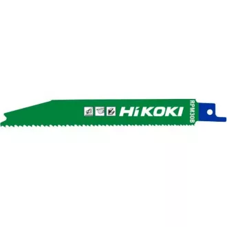   Hikoki orrfűrész/kardfűrészlap RPM30B 150,0/128,5x19,0x0,9mm, Bi-Metál, fém-színesfém-alu-fa-üvegszál-műanyag, 5db/cs, 752018