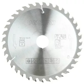 Hikoki TCT körfűrészlap 305x30mm Z24, fa, 752486
