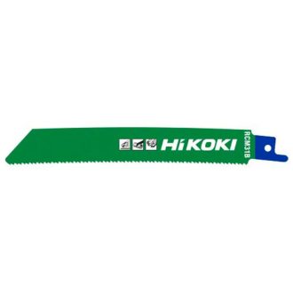   Hikoki orrfűrész/kardfűrészlap RCM31B 150,0/128,5x19,0x0,9mm, Bi-Metál, ívelt, fém-alu, 5db/cs, 752676