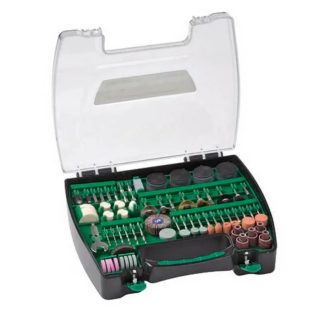   Hikoki csiszolófej/forgó szerszám készlet nagy fordulatú szerszámokhoz, 200db-os, 3,2mm, GP10DL, 753948