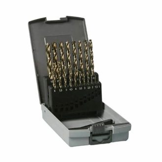   Hikoki fúrószár/fémcsigafúró készlet 19db-os HSS-Co (DIN 338)-1-10mm (0,5mm), 780698