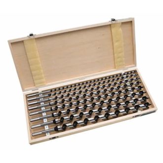   Hikoki fa fúrószár, tengely nélküli csiga fúró készlet, 8db-os 10/12/14/16/18/20/22/24x460/380mm, önmetsző heggyel, 781996