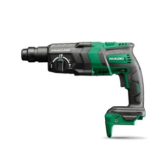   Hikoki akkus 18V szénkefementes SDS-Plus fúrókalapács 3,2J, akku és töltő nélkül 2,1kg, Hitboxban, DH18DPCW2Z