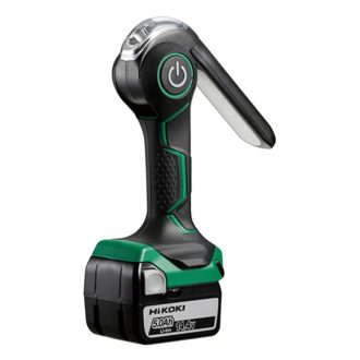   Hikoki akkus LED munkalámpa (110lx-ig) / vadászlámpa (6000lx), fénycsöves, 3kg, akku és töltő nélkül, UB18DJLL0Z