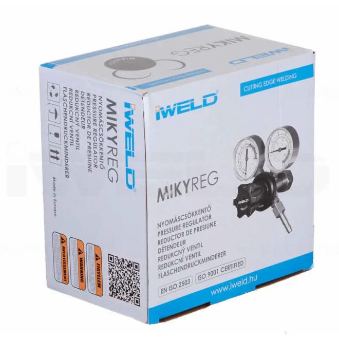 Iweld MIKYREG Széndioxid nyomáscsökkentő 230/22l/min, 5MRGCO23022L