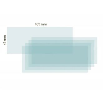 Iweld NORED EYE belső védőplexi 103x42mm, 8NRDEINCOLENS