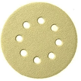   Flexmann tépőzáras csiszolókorong 125mm/8 lyuk GLS 5 P40, fa, festék, lakk, VD-5280