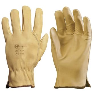  MV bőrkesztyű, sárga színmarha tenyér és kézhát 11, 2211