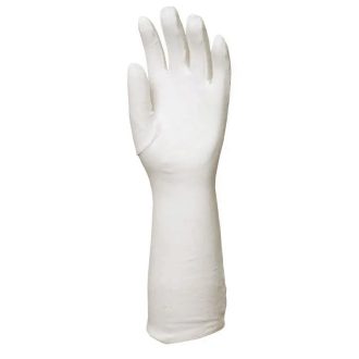 MV varrott pamut boy kesztyű, fehér, 40cm hosszú 10, 4152