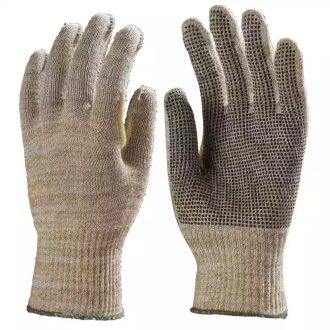  MV kötött multiszálas 5-ös vágásbiztos kesztyű, minipöttyös 8, 4530