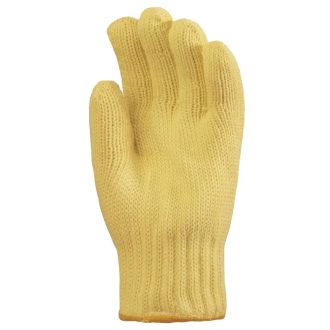   MV Kevlar Kötött sárga kevlar kesztyű, 27cm, 500°c, pamut belső 10, 4655