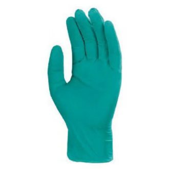  MV Nitril zöld púder nélküli vizsgáló kesztyű 7, 100db/doboz, 5956
