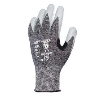   MV szerelőkesztyű, vágásbiztos HPPE, szürke pu/nitril tenyér 6, 6836