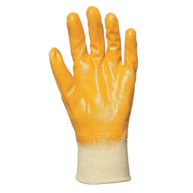 MV Eurodex tenyéren mártott sárga nitril kesztyű, actifresh 7, 9307