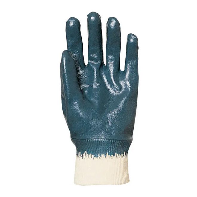 MV Eurolité csuklóig mártott kék nitril kesztyű, actifresh 9, 9439