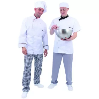 MV szakácskabát hosszú ujjú XL, 45904