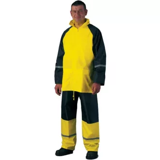   MV Fluo orkán esőruha fényvisszaverő csíkkal, sárga 3XL, 50714
