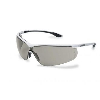   MV Uvex Sportstyle füstszínű védőszemüveg fehér-fekete keret, 9193280