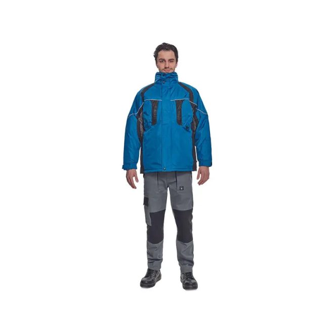 MV Cerva Nyala munkavédelmi kabát (40) kék S, 0301000540001