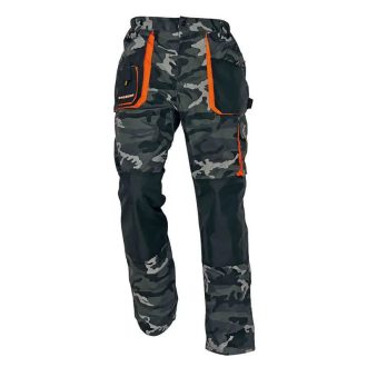   MV Cerva Emerton munkavédelmi nadrág (12) camouflage, szürke terepszínű 52, 0302003612052