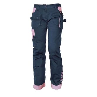   MV Cerva CRV Yowie női munkavédelmi nadrág navy kék/lila 36, 0302020939036