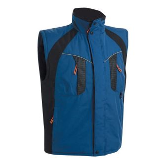 MV Cerva Nyala munkavédelmi mellény kék L, 0303001040003