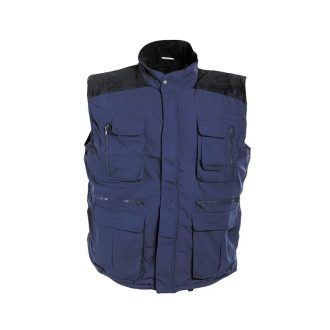   MV Cerva Davida munkavédelmi mellény kék XL, 0303002940004