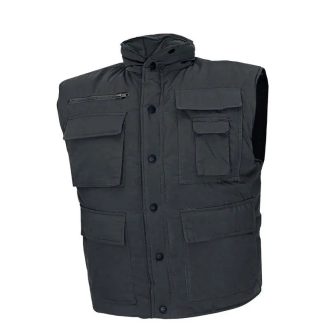   MV Cerva Davida munkavédelmi mellény fekete M, 0303002960002