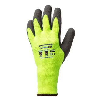   MV Eurowinter téli sárga kesztyű, szürke latex tenyér 8, 1LAFO08