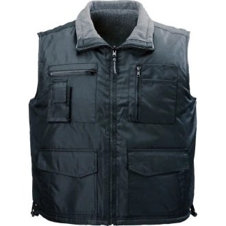   MV Coverguard Cariste kifordítható fekete mellény/szürke polárbélés XL, 5CARNXL