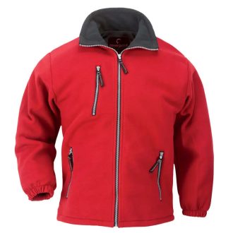 MV Coverguard Angara piros cipzáros pulóver 2XL, 5VANRXXL