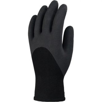   MV szerelőkesztyű, téli, fekete HP latex tenyér, 3/4 hát 11, 6611 KESZTYŰ