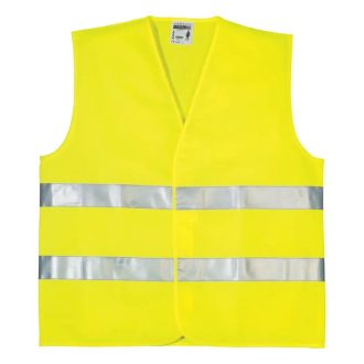   MV Coverguard Fluo jól láthatósági mellény, 2 keresztcsík, sárga 3XL, 70204OXF