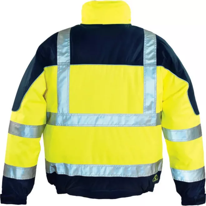 MV Breathane Airport bélelt fluo dzseki sárga/kék M, 7AIBYM
