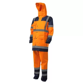 MV Hydra HI-viz PE esőöltöny narancs/kék 2XL, 7HYDOXXL