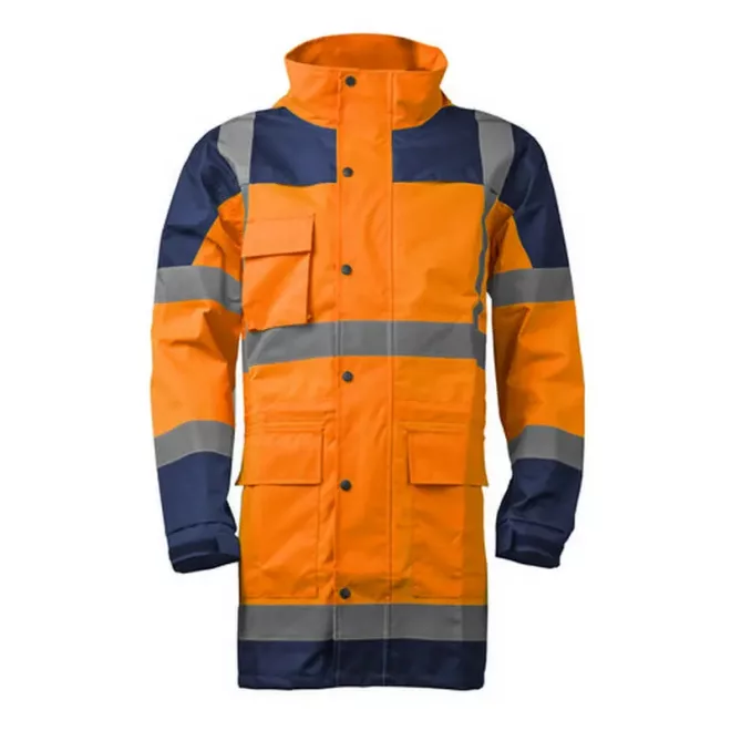 MV Hydra HI-viz PE esőöltöny narancs/kék 3XL, 7HYDOXXXL